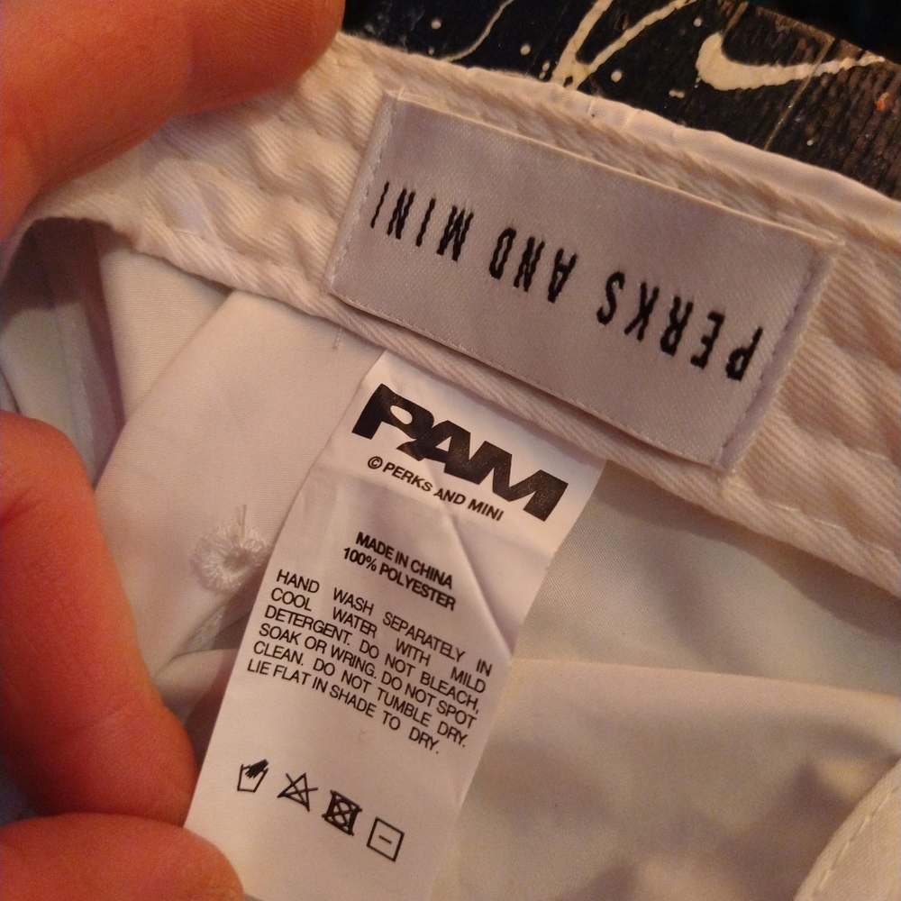 P.A.M (perks and Mini) white nylon odyssey cap - Picture 9 of 10